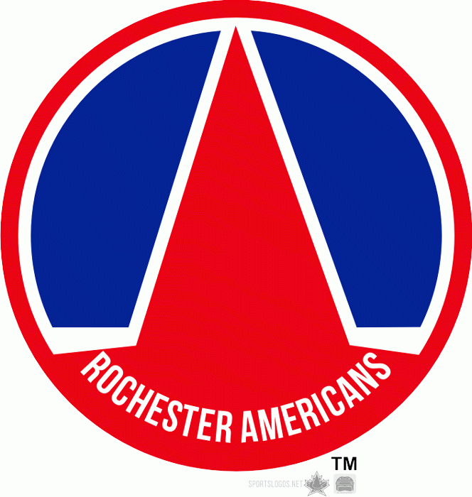 Rochester Americans 1971 72 Primary Logo vinyl decal